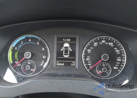 2013 Volkswagen Jetta Hybrid z USA, uszkodzony, nr VIN 3VW637AJ0DM281198